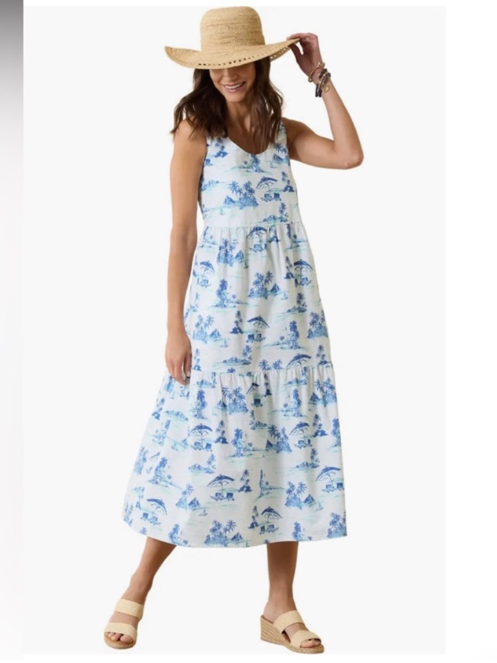 NWT Tommy BAHAMA Nova
Wave Beach Days Midi
Sundress